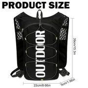 1PCS Running Hydration Vest Backpack,Lightweight Water Backpack,Hydration Backpack Running Vest for Hiking Biking for Women Men